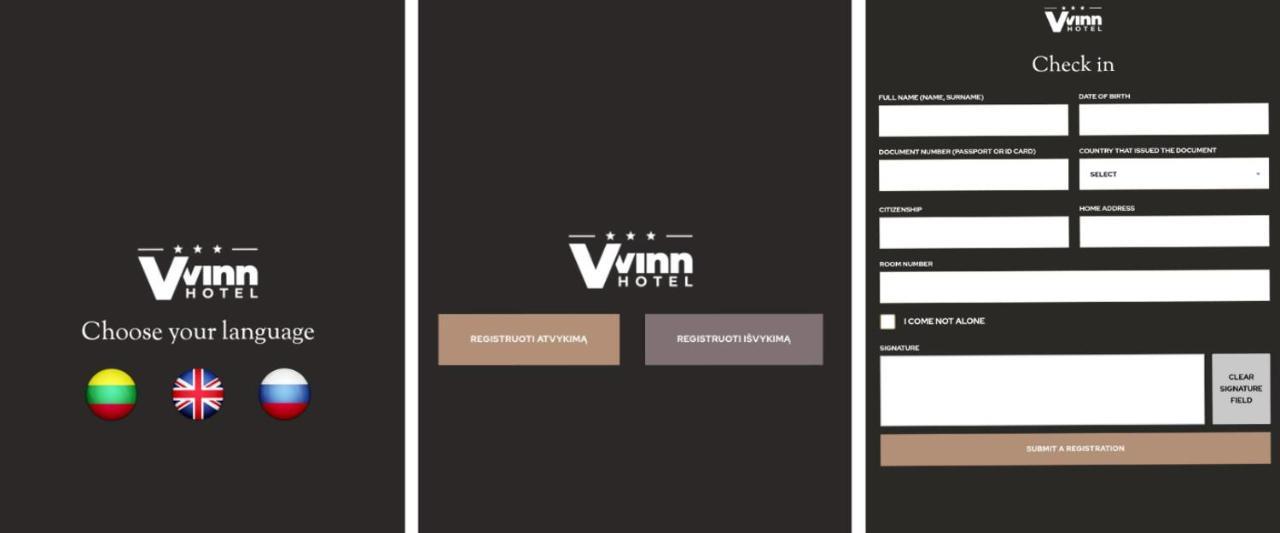 Vvinn Hotel Vilnius Eksteriør bilde